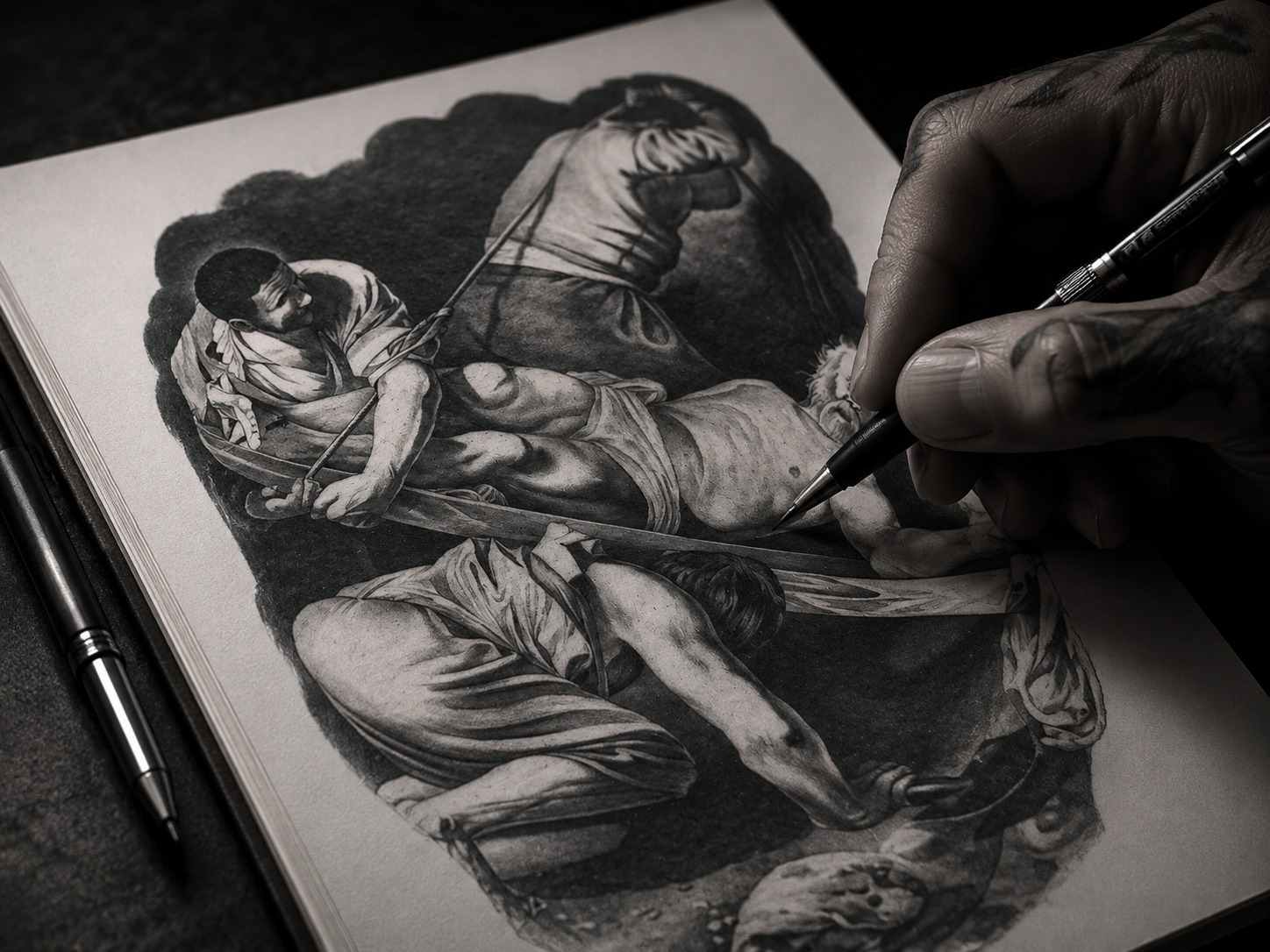 Tatuiruotės dizaino kūrimas – Eddy Tattoo Vilniuje